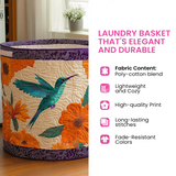 Panier à Linge Matelassé - Soleil Florissant